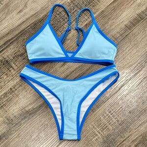 Blue Bikini Set